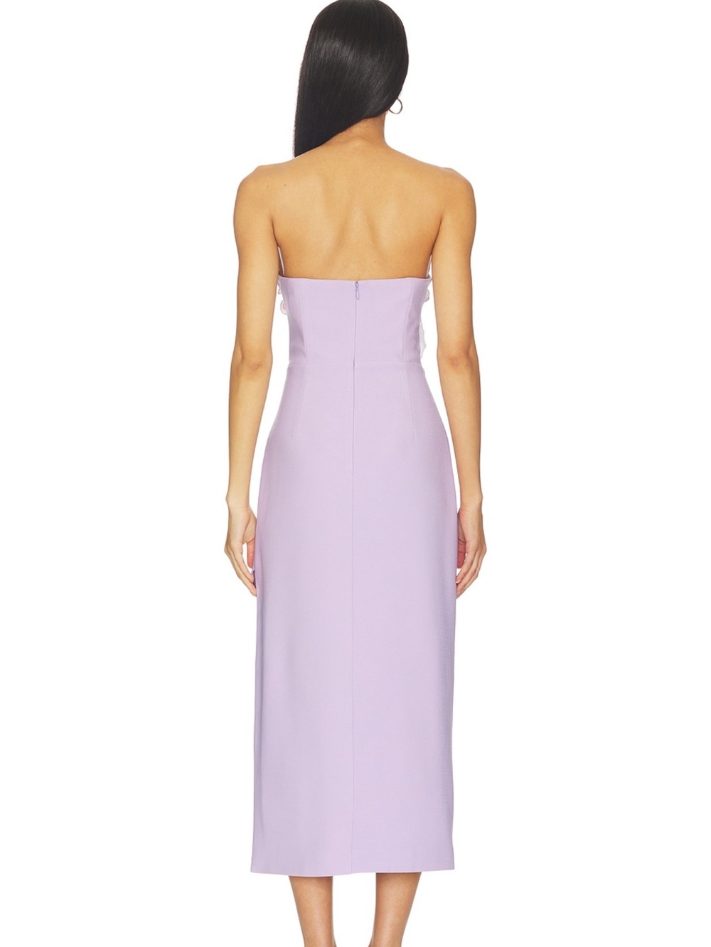 Elliatt Hope Midi Dress in Pastel Purple - Picture 3 of 3